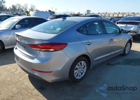 2017 Hyundai Elantra Se from USA, damaged, VIN 5NPD74LFXHH054716